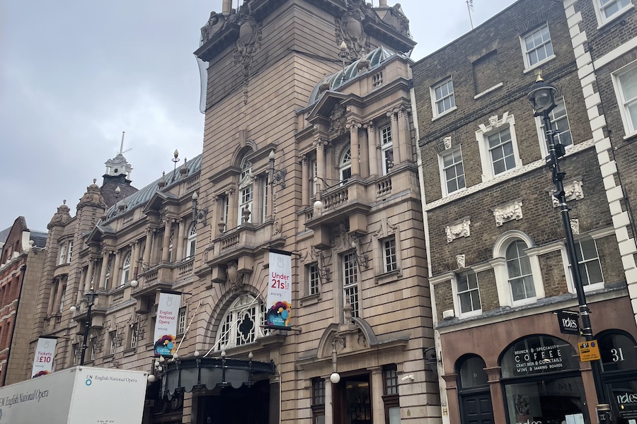 London Coliseum from the outside